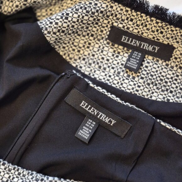 Ellen Tracy Skirt and Jacket Suit Size 10 - Picture 6 of 11